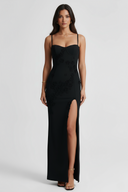 Vestido longo sereia Sophia Belmon feminino elegante festa glamour ocasiões especiais
