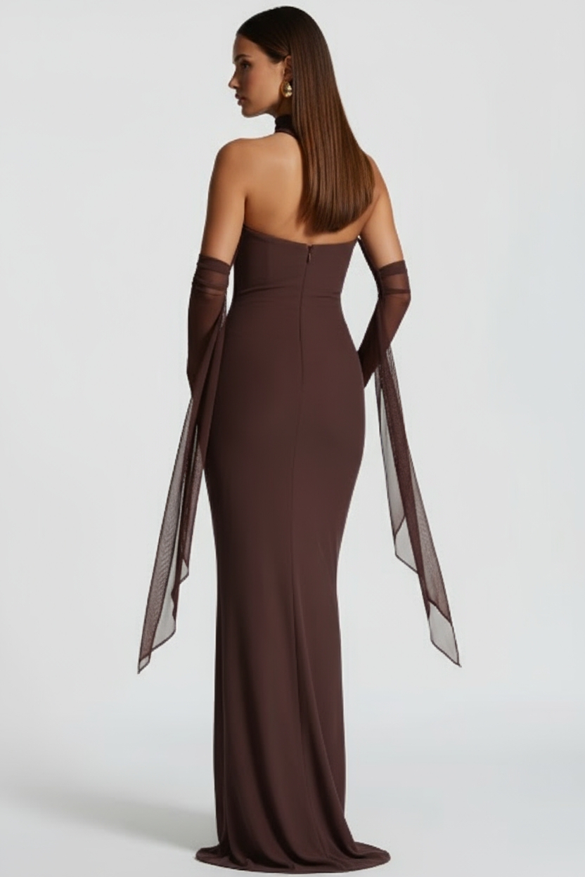 Vestido Longo Elegante Mariana Belmon