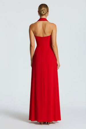 Vestido longo modelador Kate Belmon branco feminino silhueta A-line elegante casual
