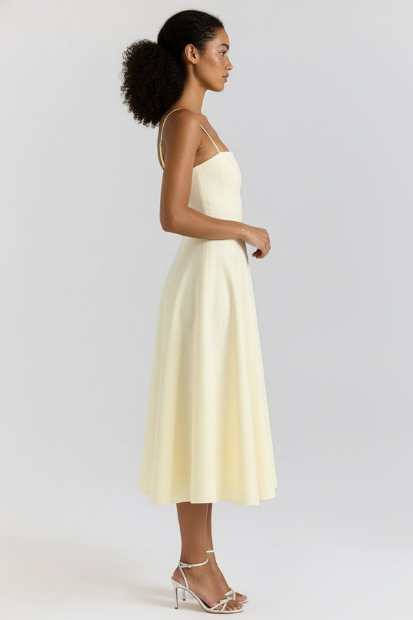 Vestido Midi Yara - Lado Direito