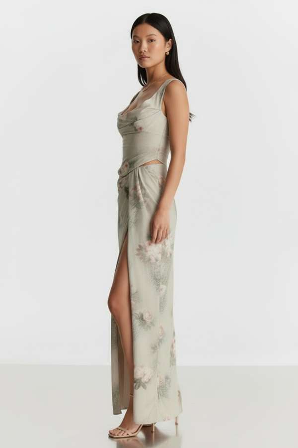 Vestido - vista lateral esquerda